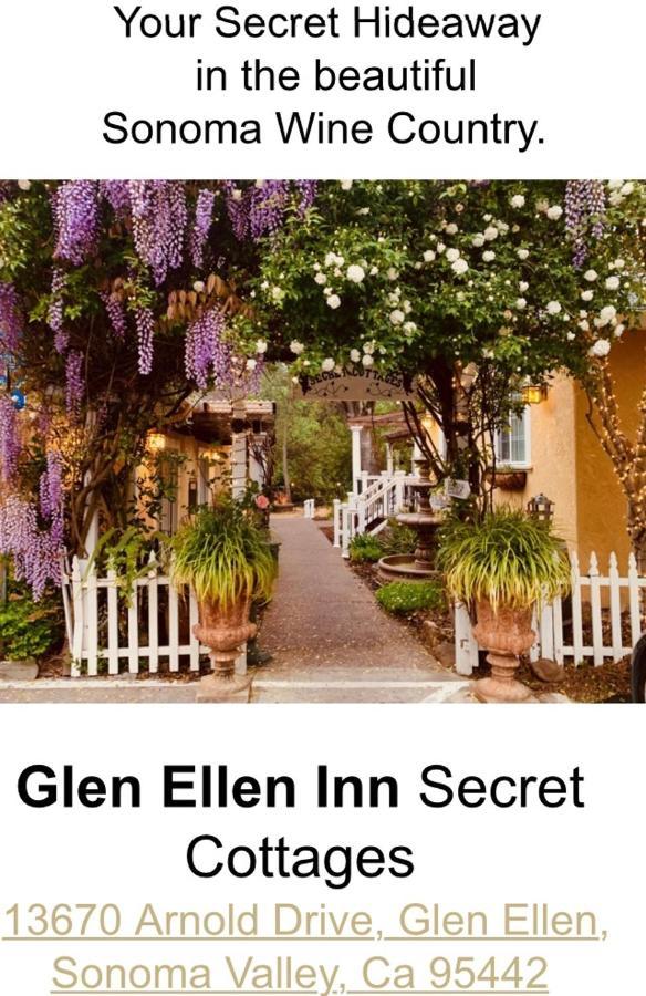 Glen Ellen Inn Secret Cottages Eksteriør billede